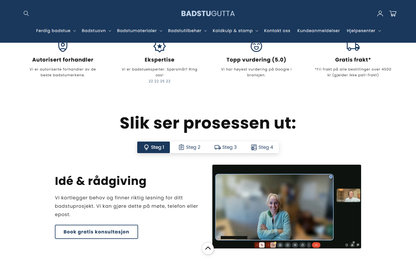 Badstugutta kategorier